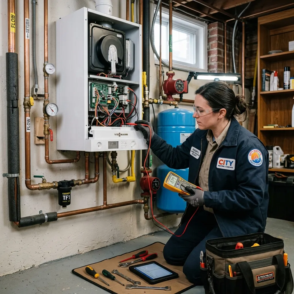 Boiler plumbing services in Anoka, MN